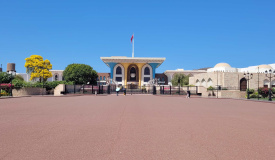 Velký okruh severní částí sultanátu Omán